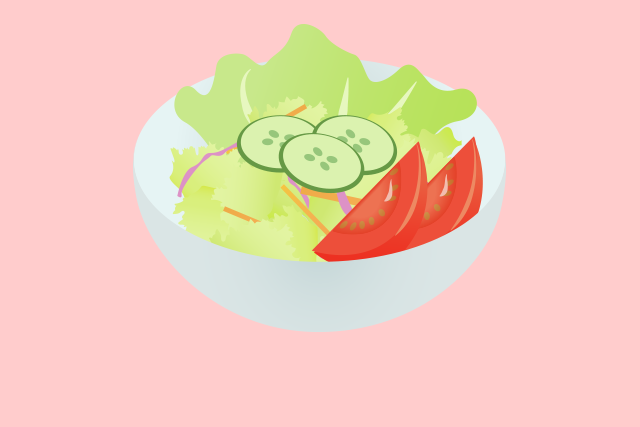 サラダ又は副菜など