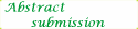 abstract submission