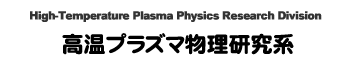 高温プラズマ物理研究系