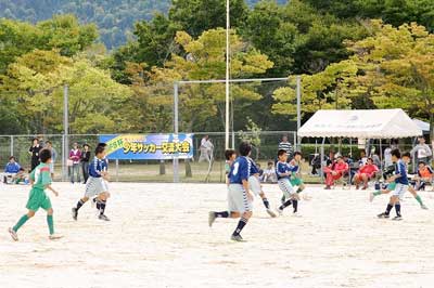 サッカー大会予選風景