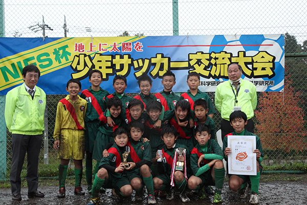 優勝チーム富士松FC